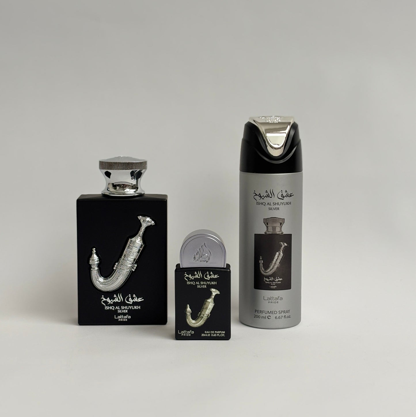 Ishq Al Shuyukh Silver Gift Set