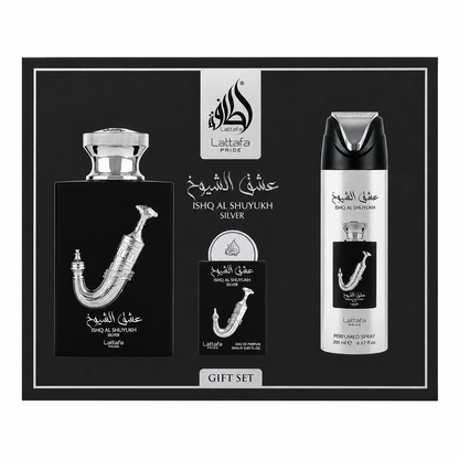 Ishq Al Shuyukh Silver Gift Set