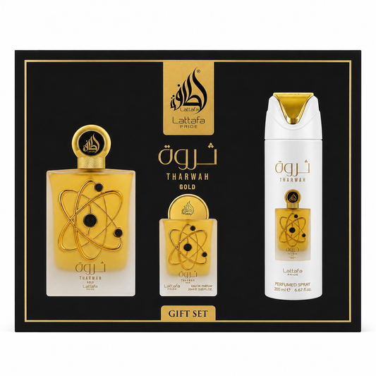 Tharwah Gold Gift Set
